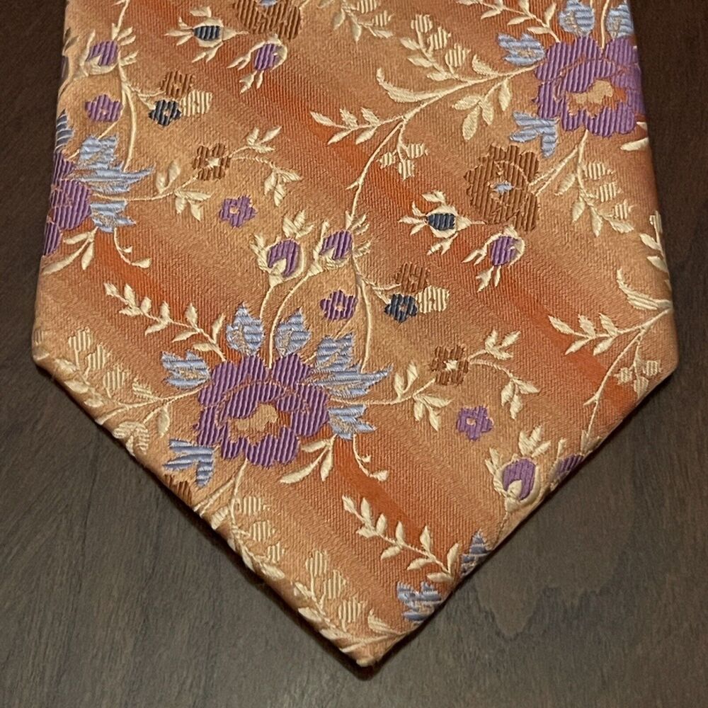 Steve Harvey Collection Hand Made 100% Silk Men’s Neck Tie Made In China
